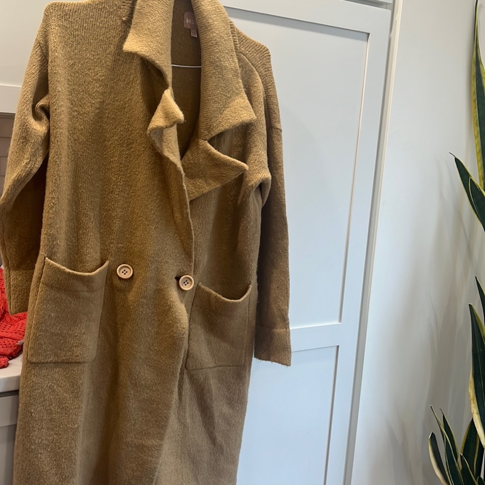 Show me your mumu sweater coat size xs